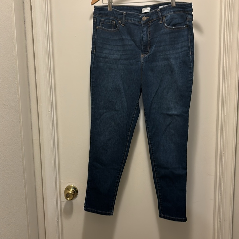 Jessica Simpson high rise ankle jeans